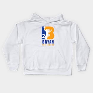 Bryan Custom Player Basketball Your Name The Legend Kids Hoodie